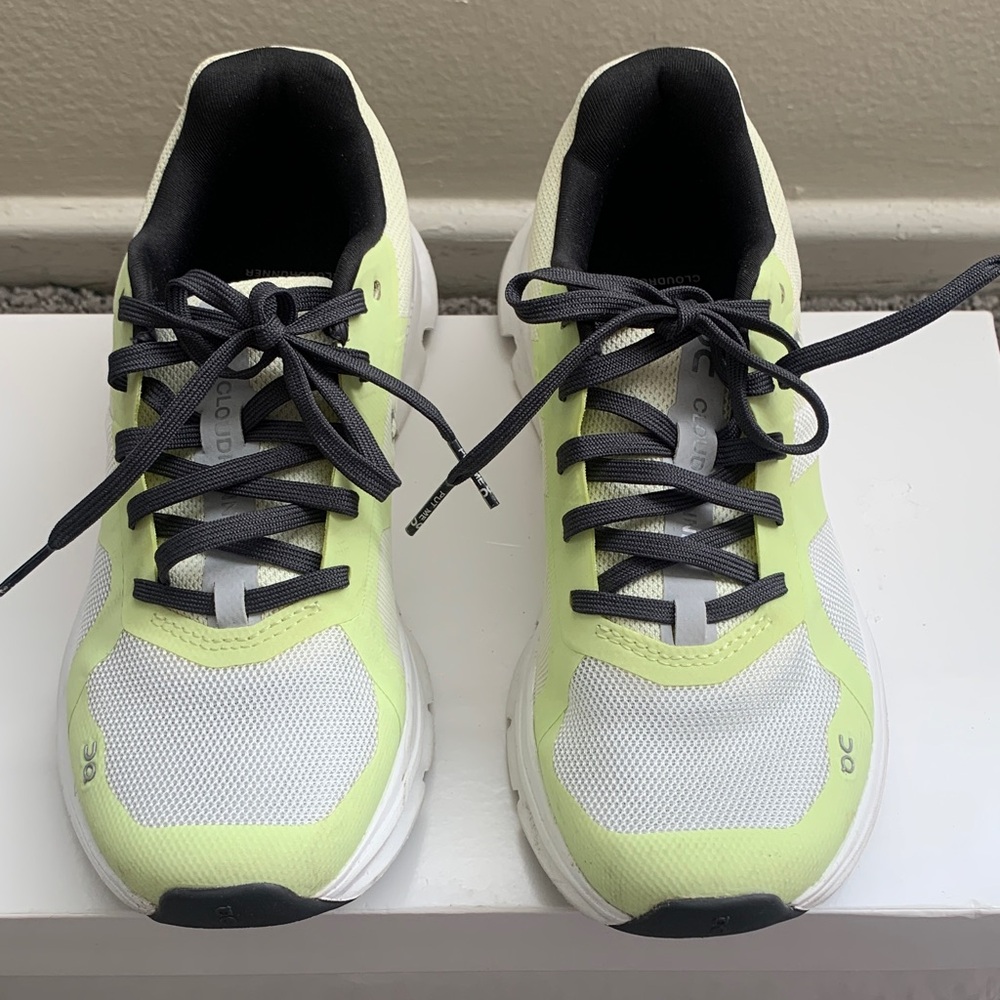 Cloud Tec Cloudrunner Athletic Sneakers in Neon Y… - image 1